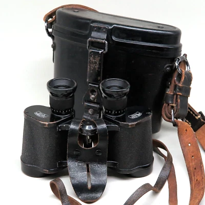 Carl Zeiss Silvamar 6x30 Militar Sueco 1942 - Estuche - Buen estado vintage Foto 1 de 4