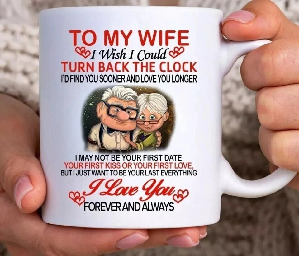 To My Wife, Anniversary Gift, I LOVE YOU Mug, Gift For Wife Coffee Mug - Image 1 of 1