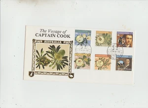 Australia 1986 FDC Captain Cook's Voyage Bicentennial issue good condition - Picture 1 of 2