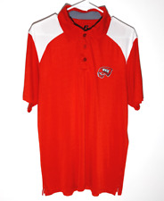 Western Kentucky Hilltoppers Polo Shirt | Red Polyester | Mens Medium