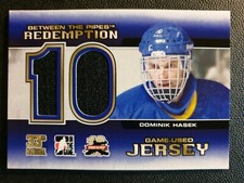 2012 Between the Pipes Redemption Game Used Jersey BTPR-16 Dominik Hasek #ed/10