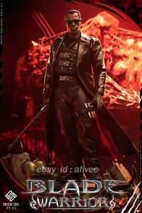 PRESENT TOYS Marvel-Inspired 1/6 Blade PT-SP55 Action Figure - Genuine Leather - Picture 1 of 5