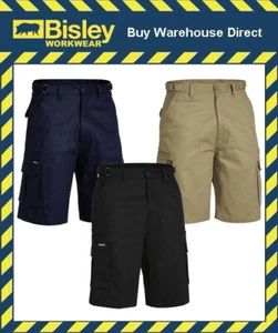 Bisley Workwear Original 8 Pocket Men's Cargo Work Short - BSHC1007 - Picture 1 of 7