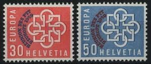 Suiza 1959 - Mi-N.o 681-682 ** - Estampillada sin montar o nunca montada - Europa - Imagen 1 de 1
