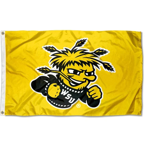 Wichita State University WSU Flag Cover