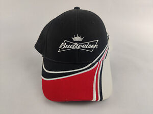 Vintage Dale Earnhardt Jr. #8 Budweiser Hat NASCAR Racing Black