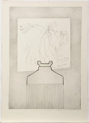 Dieter Pieper/ Diedee Pieper/ Farbradierung/ Worpswede / 1948-2001 - Bild 1 von 4