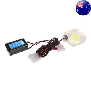 LED Digital Thermometer 3 Way Flow Meter for PC Water Cooling Liquid System - Afbeelding 1 van 7