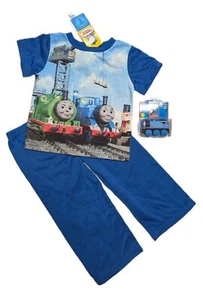 Thomas & Friends Down at the Docks Sleepwear Pajamas PJ's - Thomas Toy *NWT* 4 - Picture 1 of 2