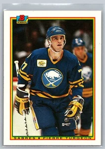 Pierre Turgeon 1990-91 Bowman HOCKEY #241 Buffalo Sabres HOF - Picture 1 of 2
