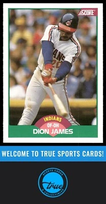 1989 Score Rookie & Traded #51T Dion James - Image 1 of 2