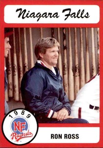 1989 Niagara Falls Rapids Pucko #27 Ron Ross Washington Pennsylvania PA Card