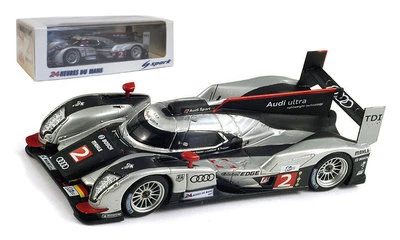 Spark 43LM11 Audi R18 TDI Audi Sport Team Joest Le Mans Winner 2011 - 1/43 Scale - Image 1 of 4