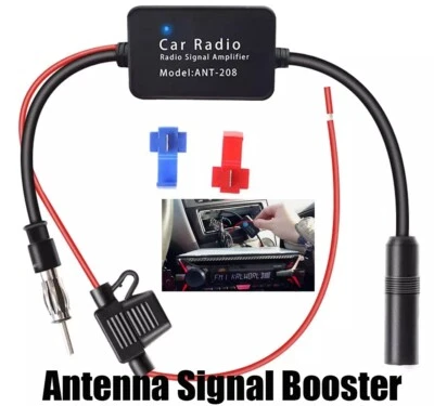 Amplificador Amplificador de Señal Aérea Antena Radio FM&AM Estéreo Coche Universal 12V Foto 1 de 4