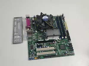 Intel DG41TY mATX Motherboard I/O Shield Intel Core 2 e8400 4GB DDR2 Ram - Picture 1 of 4