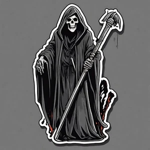 Grim Reaper Sticker “3x3” - Picture 1 of 1