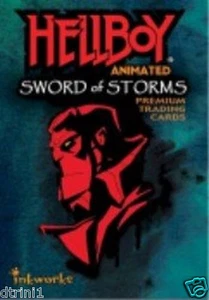 HELLBOY ANIMATED SWORD OF STORMS Inkworks Sammelkartenset mit 1 ungeöffneten Packung  - Bild 1 von 2