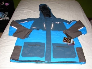 Cabela’s Guidewear Herren Xtreme Late-Season Gore-tex Parka - 2XLT - Blau - Neu mit Etikett - Bild 1 von 1
