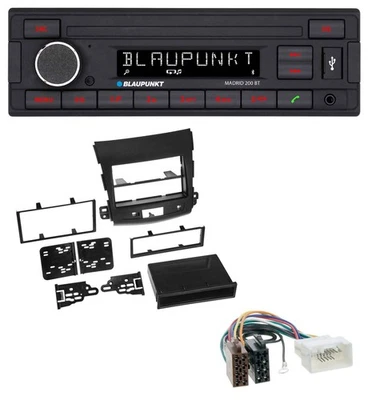 Blaupunkt USB AUX Bluetooth MP3 Autoradio für Citroen C-Crosser Mitsubishi Outla - Bild 1 von 4