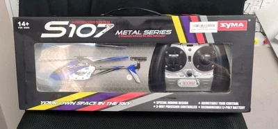 SYMA S107G Gyroscopes System 3CH Mini Helicopter Remote Control Metal Series  - Image 1 of 4
