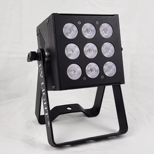 EV Light DMX Indoor RGBWAUV Color Mix PAR Light 9 LED Stage Lighting DJ Party - Picture 1 of 10