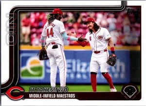 2025 Topps #295 It Takes Two: Middle-Infield Maestros - Picture 1 of 2