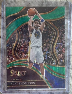 2023-24 Select Klay Thompson Green Wave Prizms Courtside /50 Warriors - Picture 1 of 2