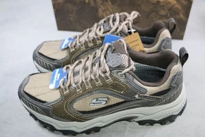 Zapatos Skechers Para Hombres Talla 9 Impermeables Resistencia AT De Colección Puntada Senderismo Sendero - Imagen 1 de 14