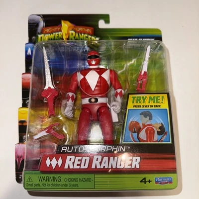 Playmates Toys  Power Rangers Re-Ignition Auto-Morphin Red Ranger New Sealed. - Image 1 of 4