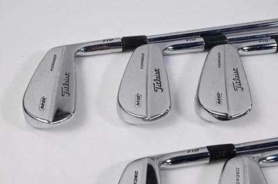 Titleist MB 710 Irons / 4-9i / X-Flex Steel Shafts - Image 1 of 4