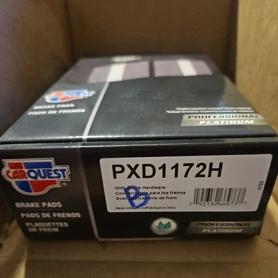 Juego de pastillas de freno de disco trasero CARQUEST PXD1172H para Cadillac/Buick Professional  Foto 1 de 4