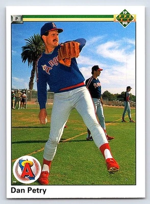 1990 Upper Deck - Dan Petry #690-Angels - Image 1 of 2