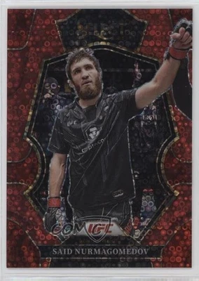 2023 Panini Select UFC Premier Level H2 Red Disco Prizm /99 Said Nurmagomedov - Image 1 of 2