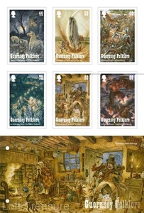 Guernsey Stamps: "Guernsey Folklore" Presentation Pack 2017 - Picture 1 of 6