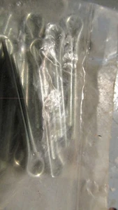 BAG OF 20 Cotter Pins Locking Split Steel Zinc USA 1/8" - Picture 1 of 2