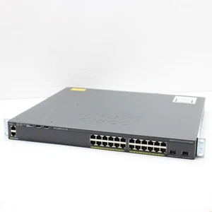 Cisco WS-C2960XR-24TD-I 2960XR 24 Port Lite Switch 2x SFP 10G PWR-C2-250WAC - Picture 1 of 13