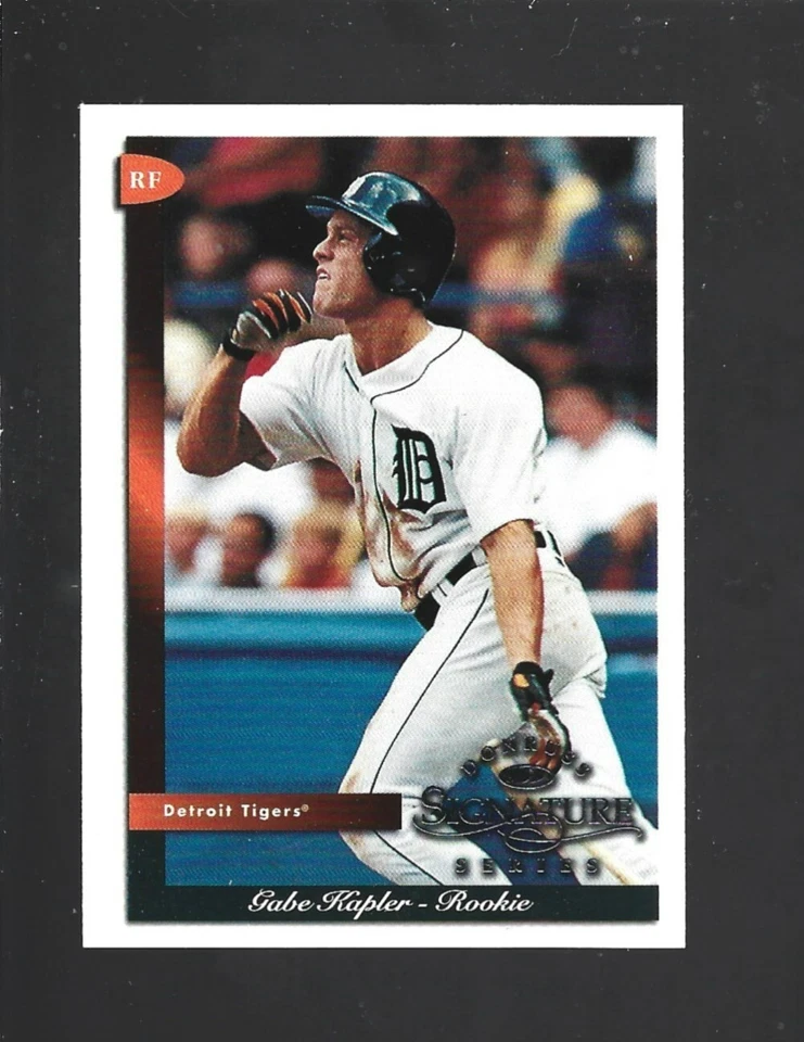 1998 Donruss Signature Series #130 Gabe Kapler rookie card, San Francisco Giants - Image 1 of 1