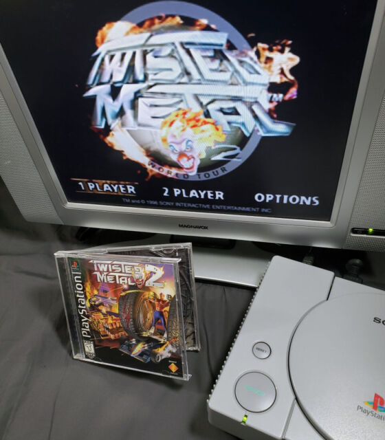 Jogo Twisted Metal (Long Box) - PS1 - MeuGameUsado