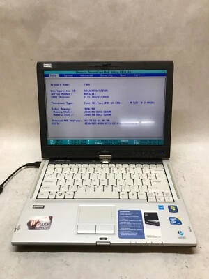 Fujitsu LifeBook T900 13.3" Laptop Intel i5-520M 2.4GHz 4GB RAM NO HDD/OS -  -DW - Image 1 of 4