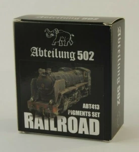 Department 502 Set Pigments ABT413 X Model Trains Locomotives Cars 4X20Ml - Picture 1 of 3
