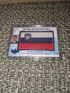2020 DECISION World Leaders Blue Foil Slovenia Borut Pahor WL091 #3/5 - Picture 1 of 3