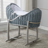 wayfair grey moses basket