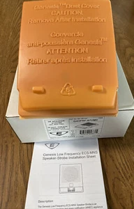 EST Edwards G4HFRF-S7VMC Fire Alarm Speaker/Strobe Red 70 VRMS Multi CD Wall NIB - Picture 1 of 6