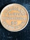  CIVIL WAR STORE CARD TOKEN     NY 630AP-11 A     R-5   UNCIRCULATED  RED  BROWN