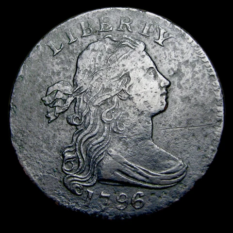 1796 Draped Bust Large Cent ---- Nice Details Type Coin S-98  ---- #QT918 Cover