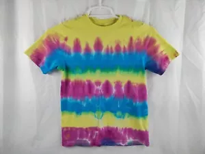 Wonder Nation Multicolor Short Sleeved Tie Dye Shirt Size M 8 - Picture 1 of 3