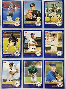 2003 Topps Baseball Draft Pick Rookie Cards - (15 Cards) RC