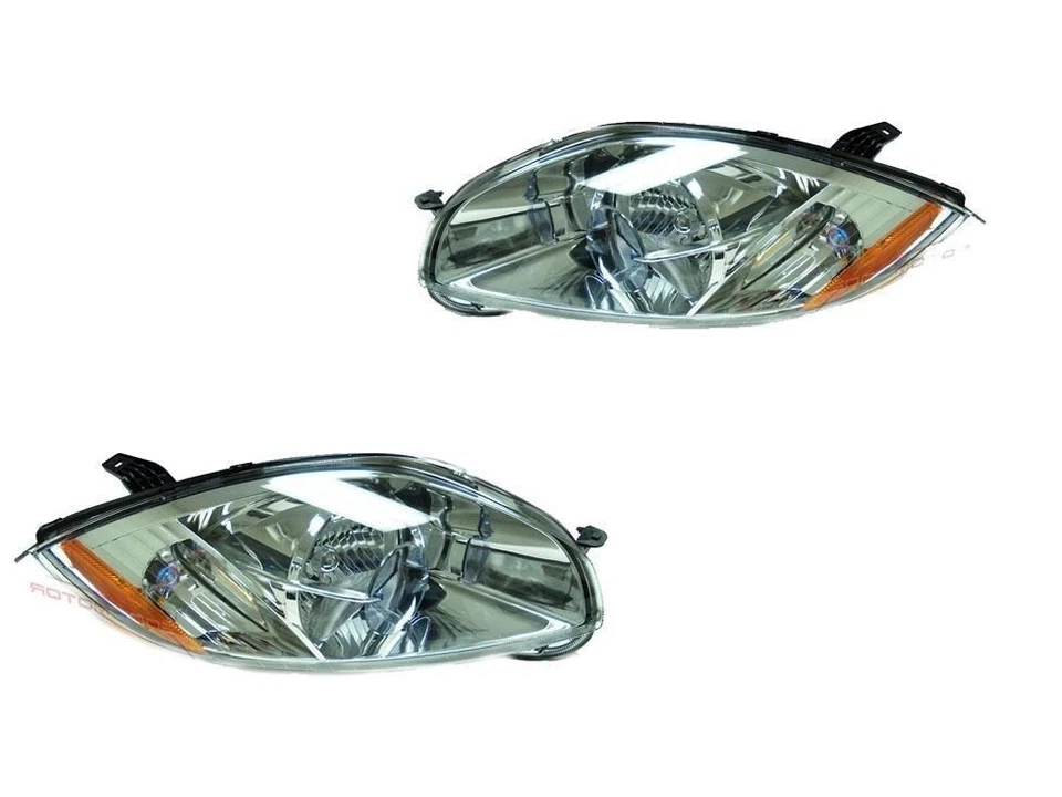 For 2006-01/2007 Mitsubishi Eclipse Head Lights Driver & Passenger Side LH+RH - Imagem 1 de 3