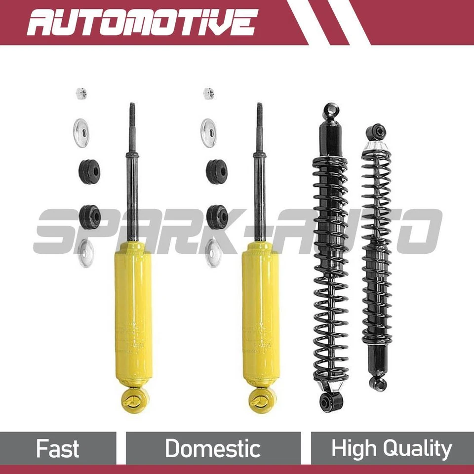Monroe 4PC Front Rear Complete Struts Shocks For Plymouth Trailduster 1975 - Image 1 of 4