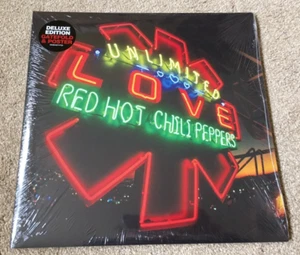 RED HOT CHILI PEPPERS: Unlimited Love 2x Deluxe Edition LP: Sealed Poster - Foto 1 di 4